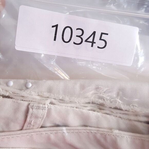 J CREW Womens Pants Size 6 Tan Chino Flare City Fit Embroidered Floral Pockets - Picture 12 of 12